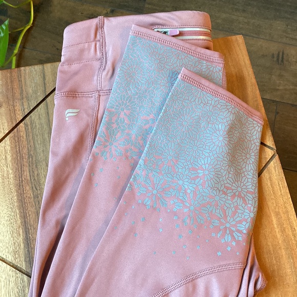 Fabletics Mid Rise Reflective Running Legging - Picture 2 of 4